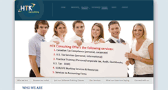 Desktop Screenshot of htkconsulting.com