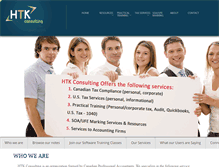 Tablet Screenshot of htkconsulting.com